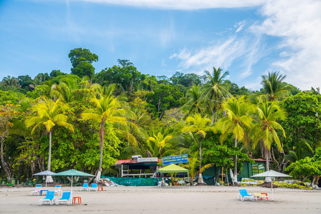 Beach in Manuel Antonio, Costa Rica
