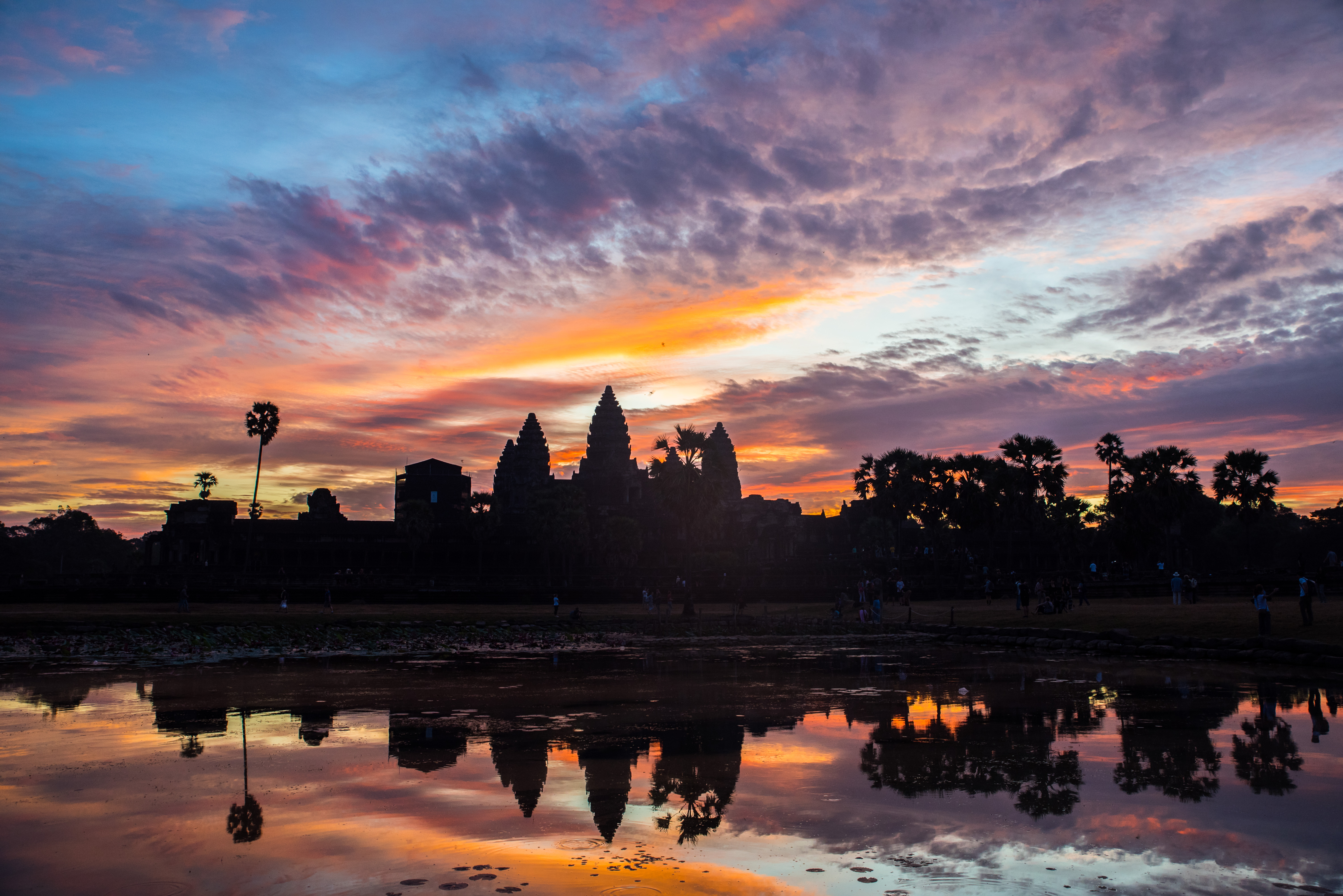 Att besöka Angkor Wat i ruinstaden Angkor